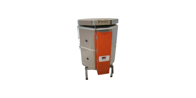 Jen-Ken Kilns mega coil 1822-3" kiln - closed