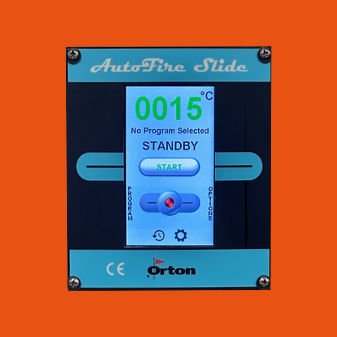orton autofire slide touchscreen controller board close-up