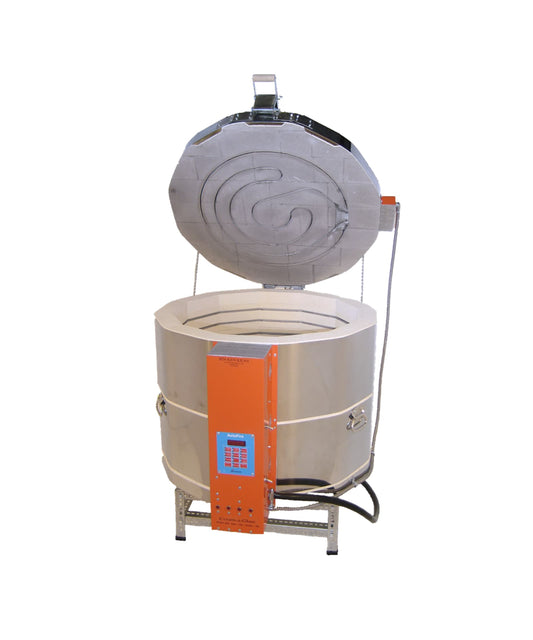 Jen-Ken Kilns Ceram-a-Glass 2822 3" kiln open