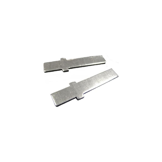 two kiln sitter cone supports