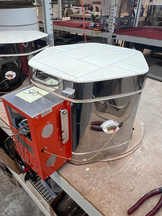 Jen-Ken Kilns 11/9 Ceramic Kiln garage sale - side view