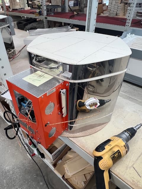 Jen-Ken Kilns 11/9 Ceramic Kiln garage sale - side view