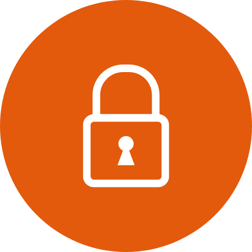 Jen-Ken Kilns padlock icon for privacy policies