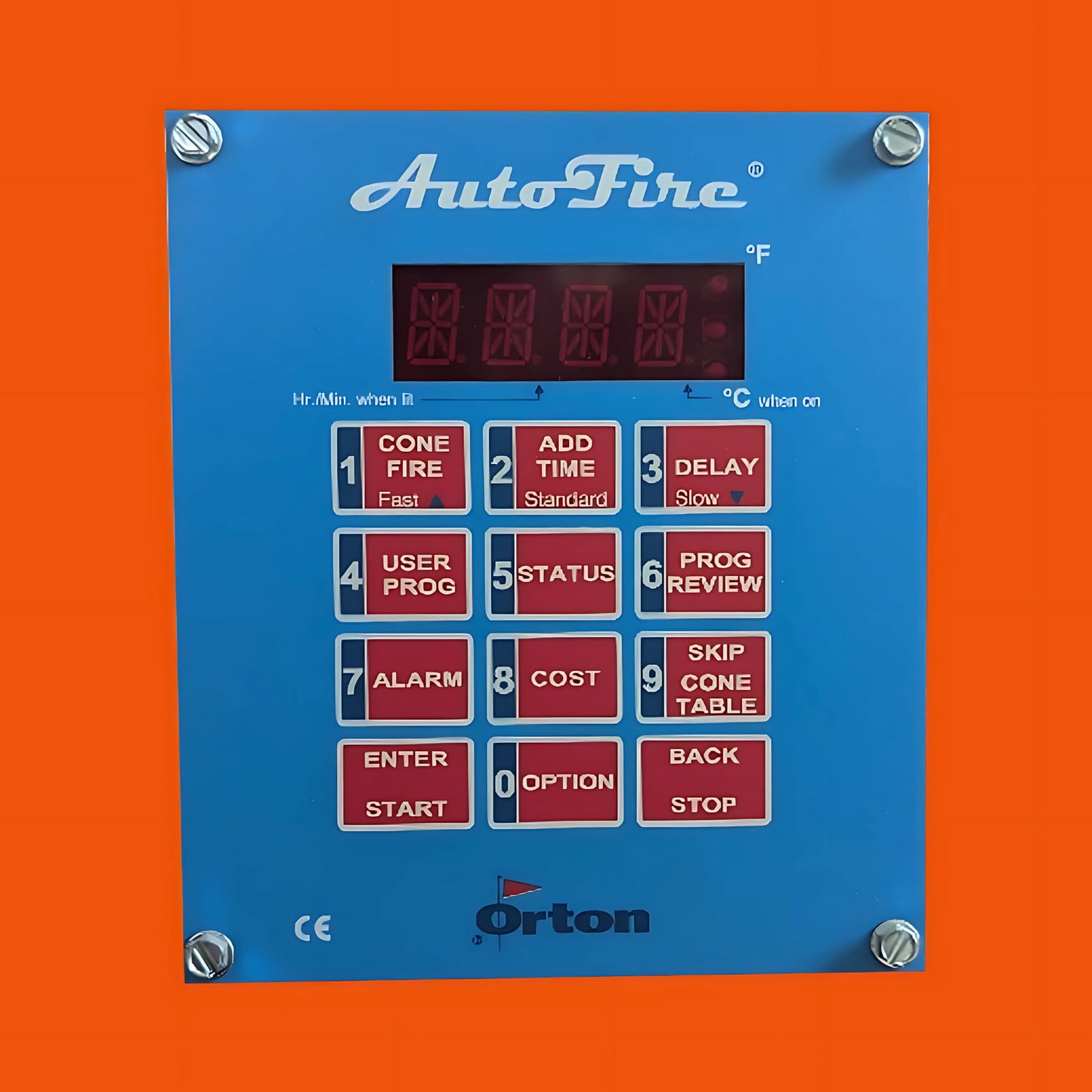 orton autofire 4000 12 button controller board close-up