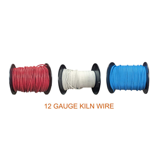 3 spools of 12-gauge high temperature kiln wire