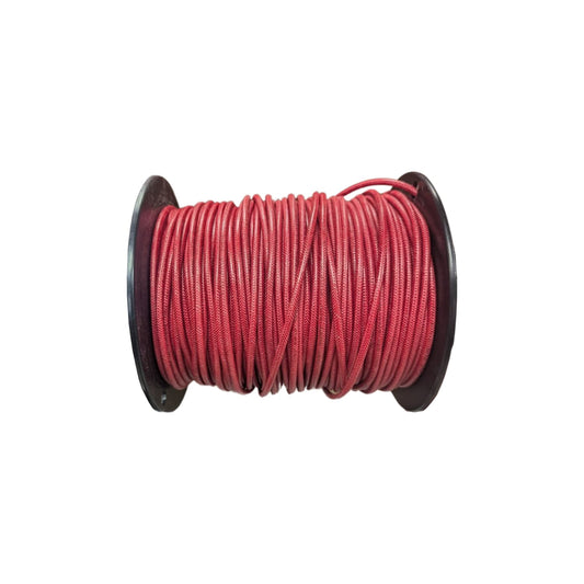 spool of red 12-gauge high temperature kiln wire