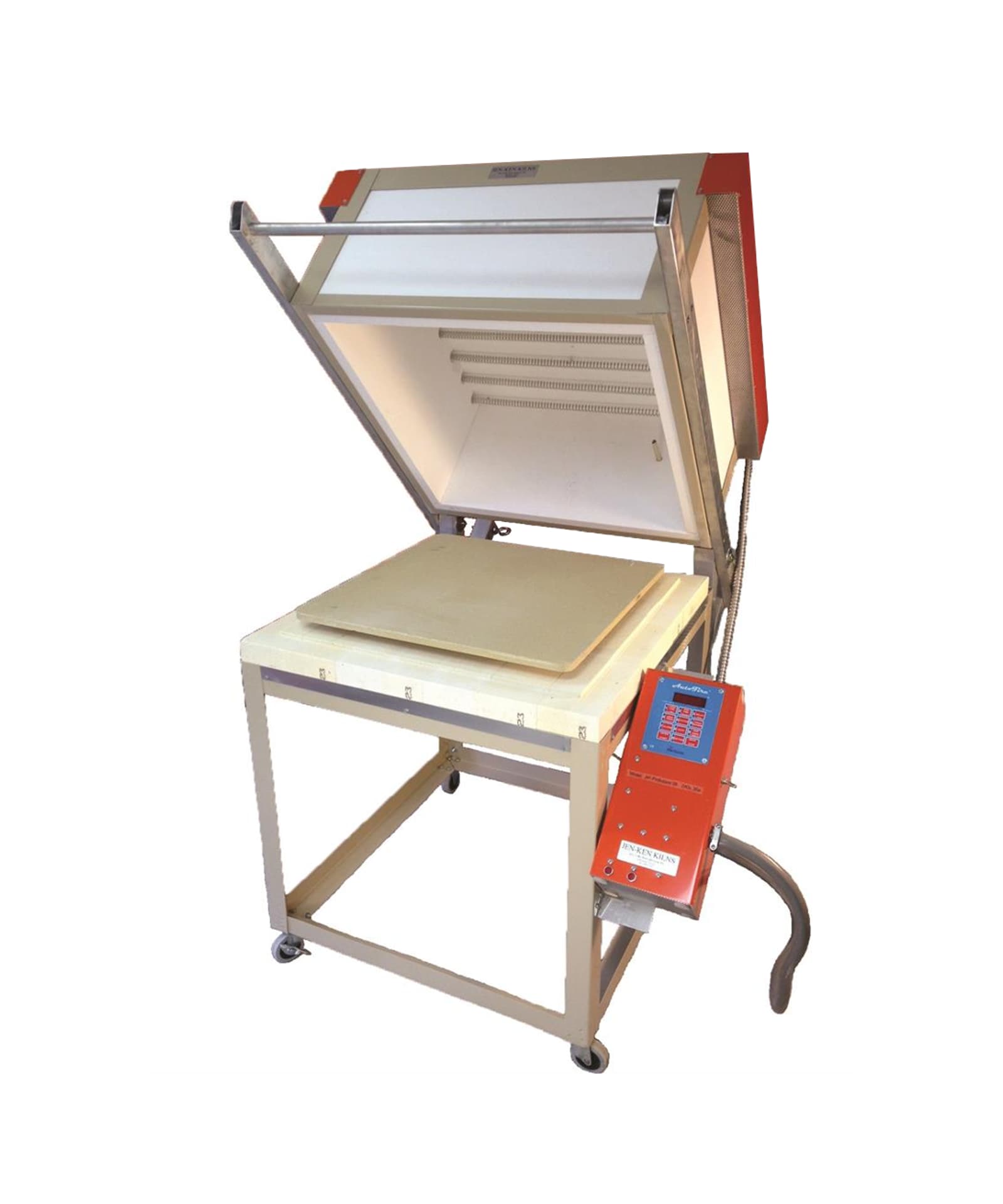 Jen-Ken Kilns ProFusion 26 kiln with top open