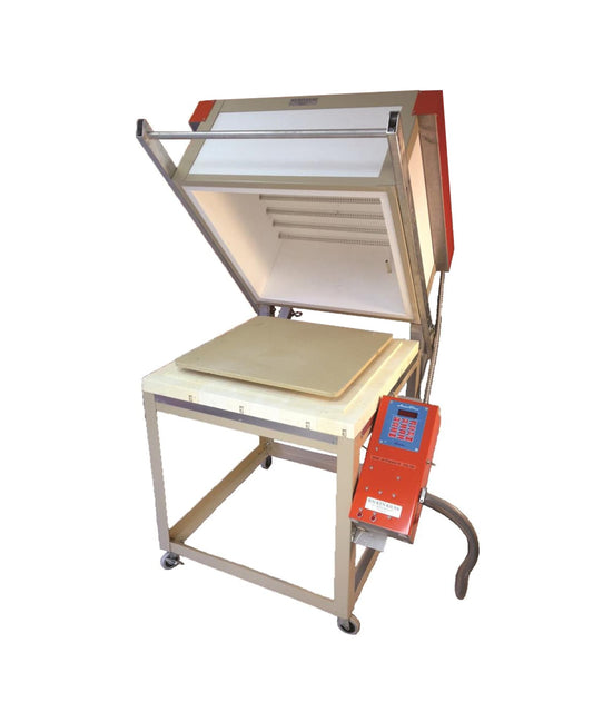 Jen-Ken Kilns ProFusion 26 kiln with top open