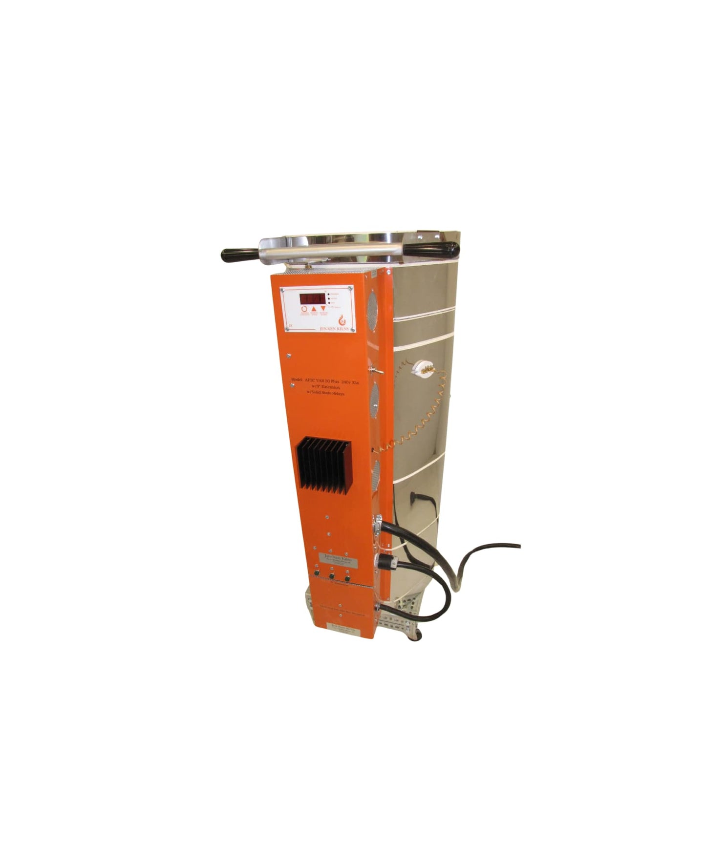Jen-Ken Kilns Vertical Air Bath 30+9 Knife Kiln closed