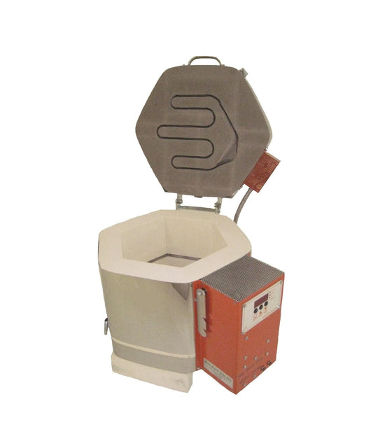 Jen-Ken Kilns 11-E kiln open