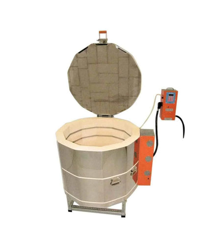 Jen-Ken Kilns Mega Coil 2822 3" kiln open