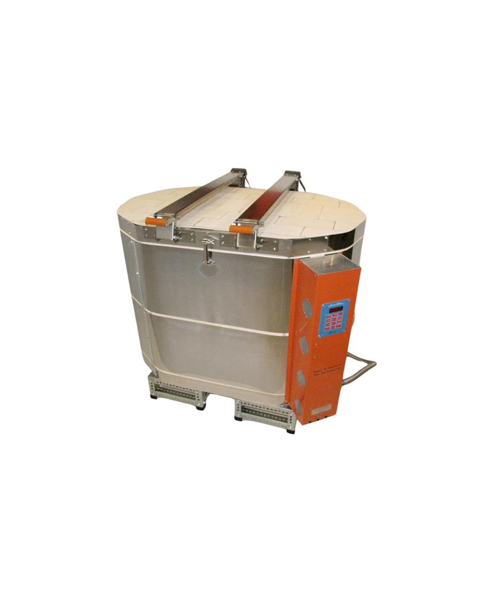 Jen-Ken Kilns Oval 27 3" kiln closed