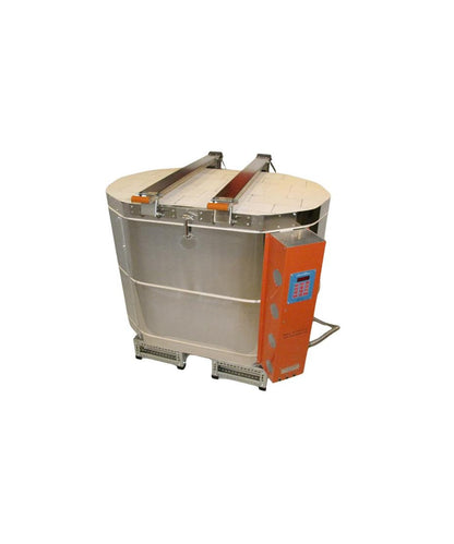 Jen-Ken Kilns Oval 27 3" kiln closed