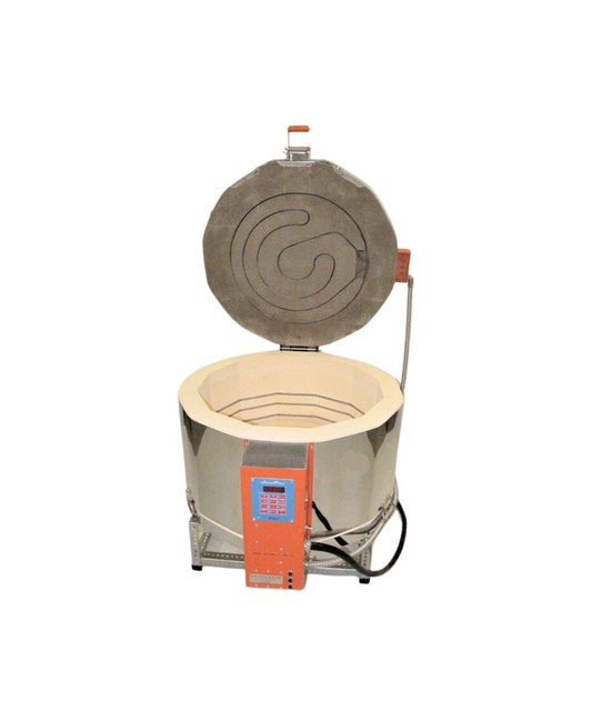 Jen-Ken Kilns 2815 Glass Casting Kiln open