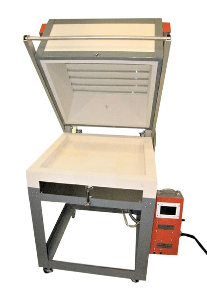 Jen-Ken Kilns ProFusion 26 Deep Kiln open