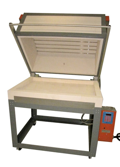 Jen-Ken Kilns ProFusion 38 Deep Kiln open