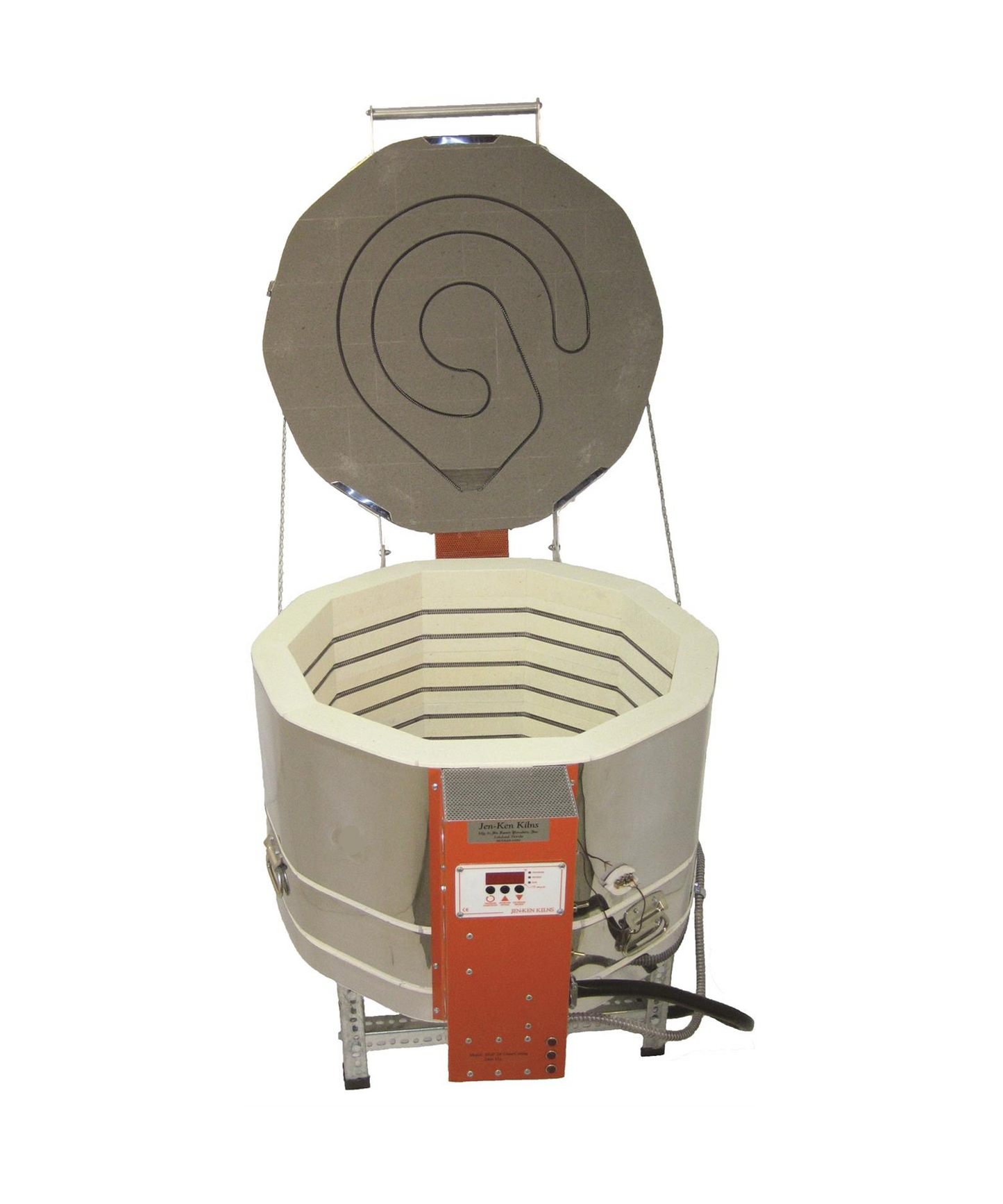 Jen-Ken Kilns 2415 Glass Casting Kiln open