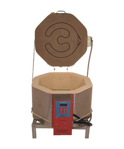 Jen-Ken Kilns 18-E kiln open