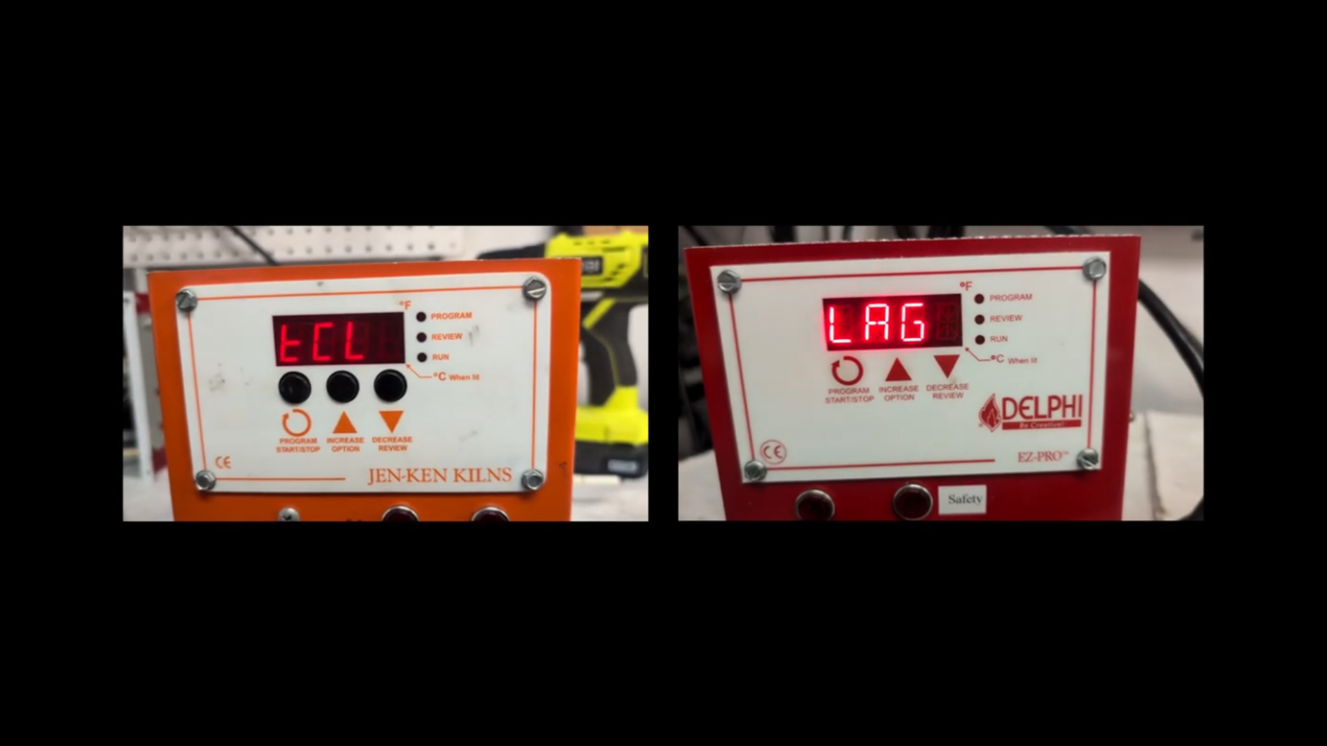 Load video: Learn how to troubleshoot LAG / TCL errors on your 120-volt Jen-Ken kiln (for kilns with Orton AF3P/AF3C/AF4X 3-button controllers).