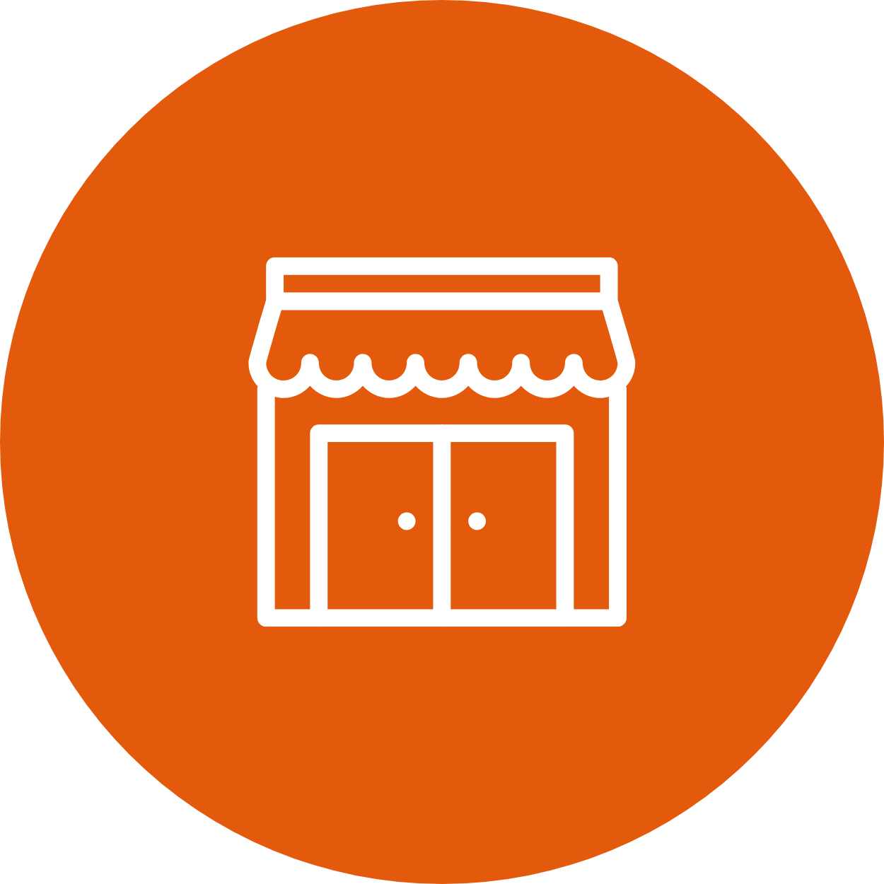 Jen-Ken Kilns shop icon orange